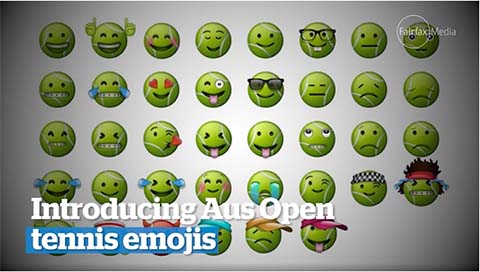 Australian Open Emojis
