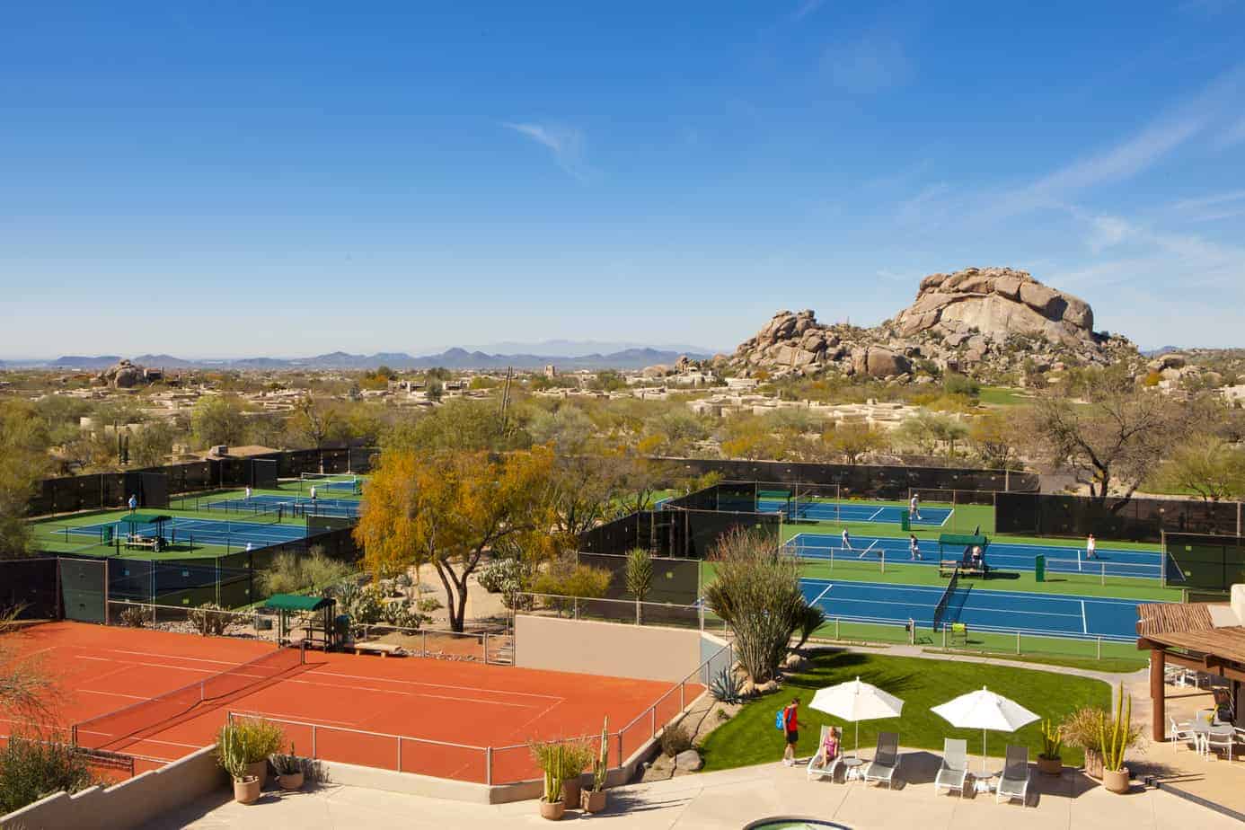 the boulders