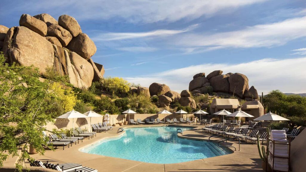the boulders pool